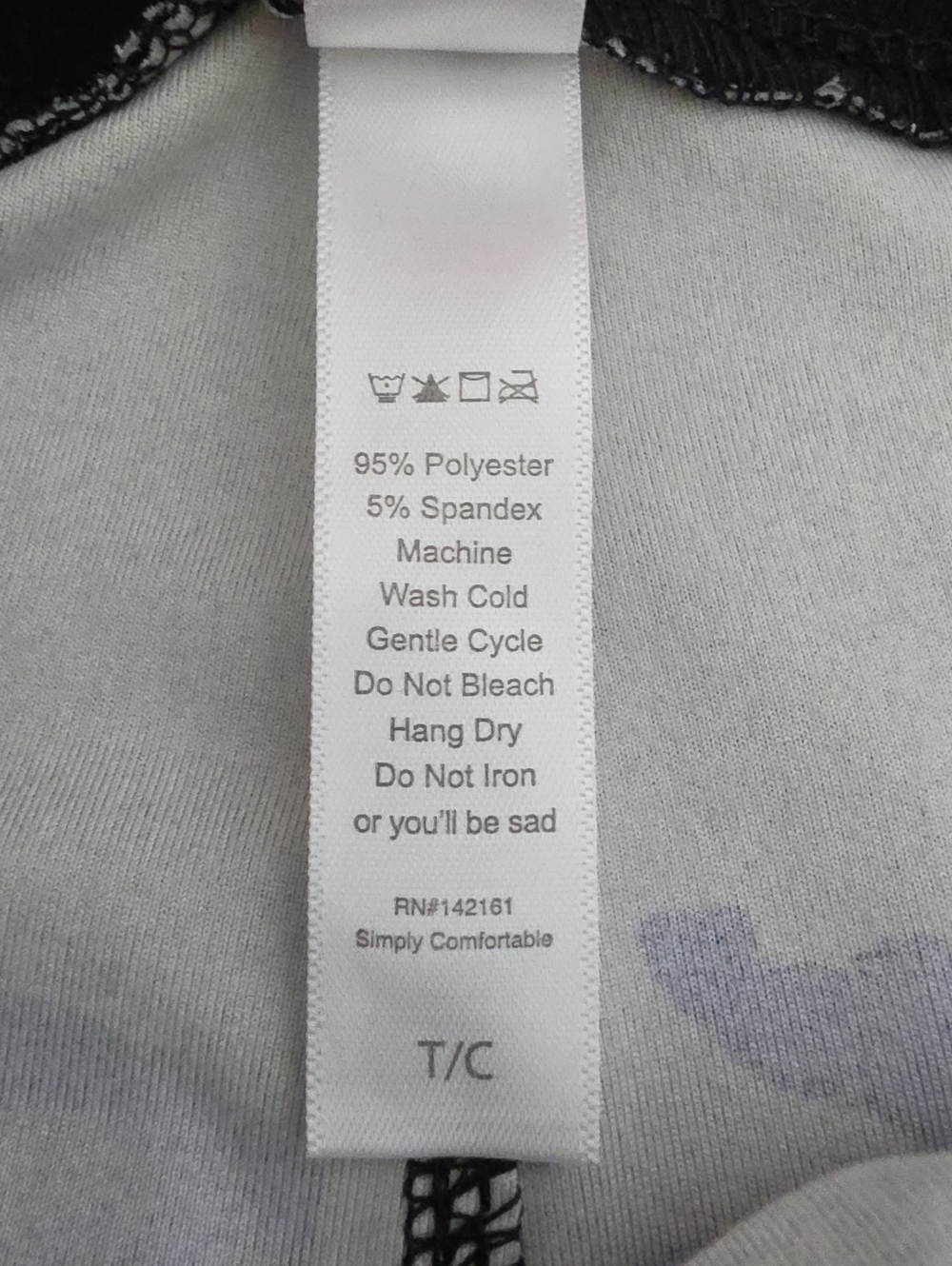 LuLaRoe Thunderstrike Haunt Limited Edition Leggings Size TC - Picture 6 of 6